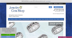 Desktop Screenshot of jewelrygemshop.com