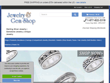 Tablet Screenshot of jewelrygemshop.com